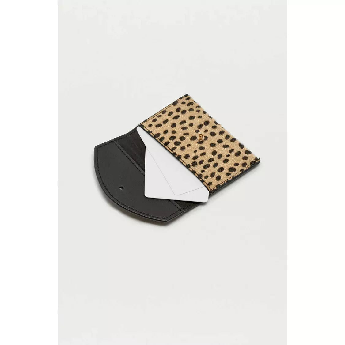 Cheetah Textured Envelope Card Purse