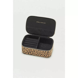 Cheetah Textured Jewellery Box