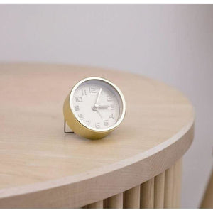 Gold Mini Alarm Clock