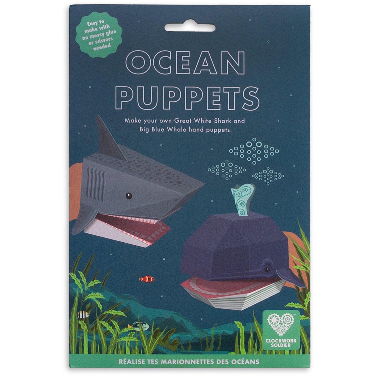 Create Your Own Ocean Puppets