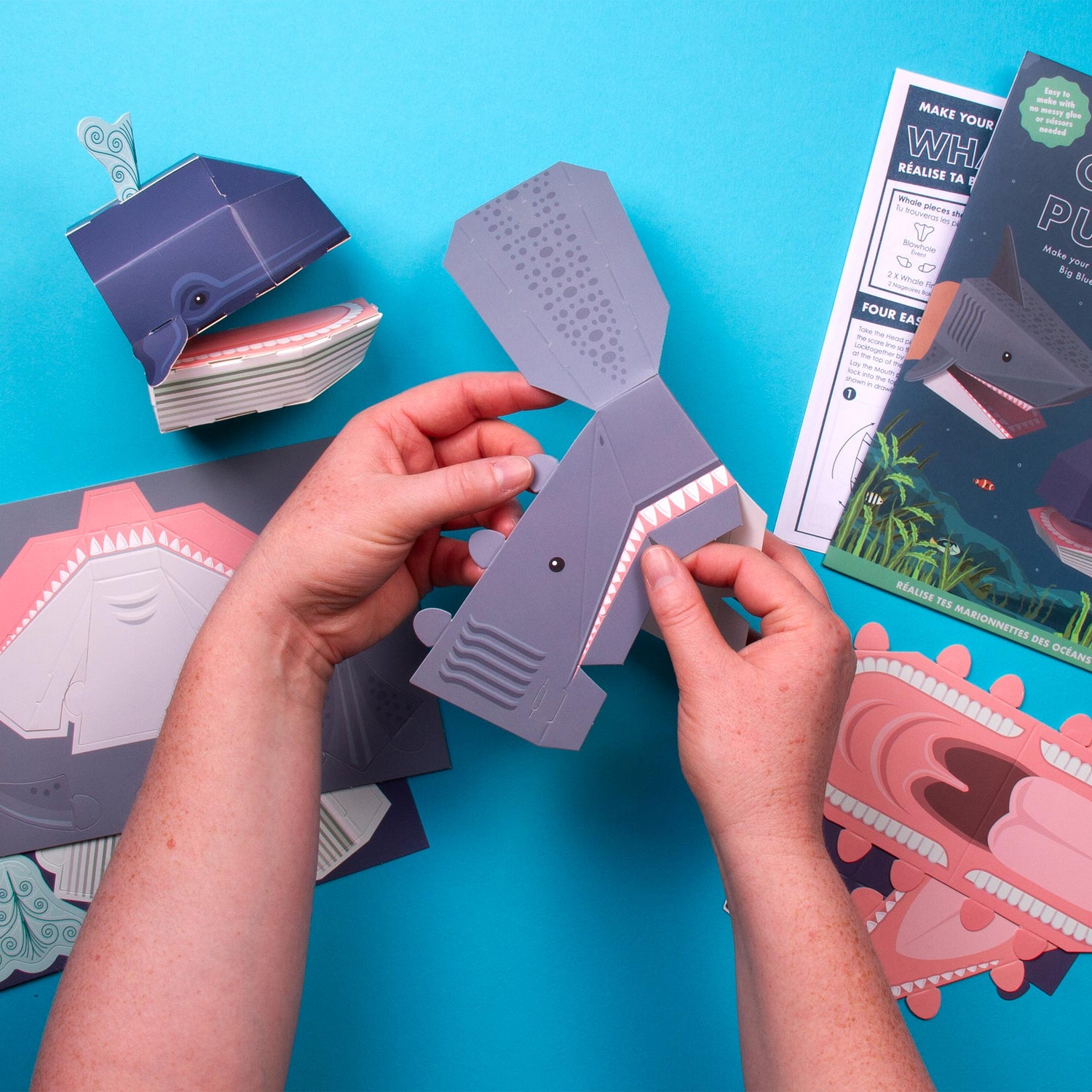 Create Your Own Ocean Puppets