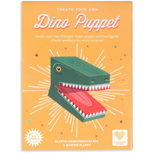 Load image into Gallery viewer, Create Your Own Dino Finger Puppet