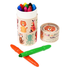 Load image into Gallery viewer, Colourful Creatures Silky Crayons Set Of 12