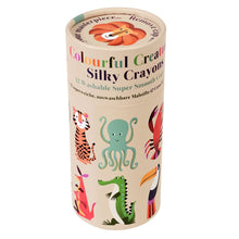 Load image into Gallery viewer, Colourful Creatures Silky Crayons Set Of 12