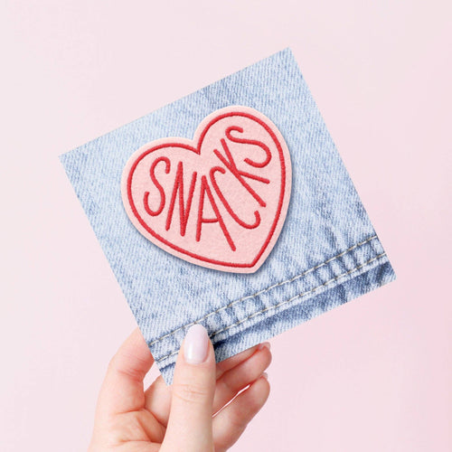 Heart Snacks - Embroidered Patch