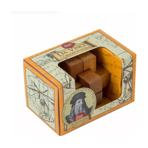 Mini Wooden Puzzle: Da Vinci's Cross