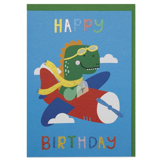 Happy Birthday Dino Card