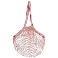 Load image into Gallery viewer, Cotton String Bag Dusky Pink