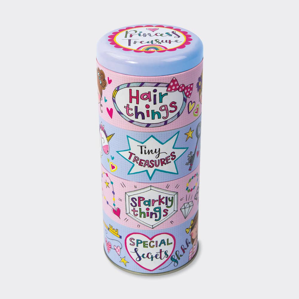 Princess Treasure Stacking Tins