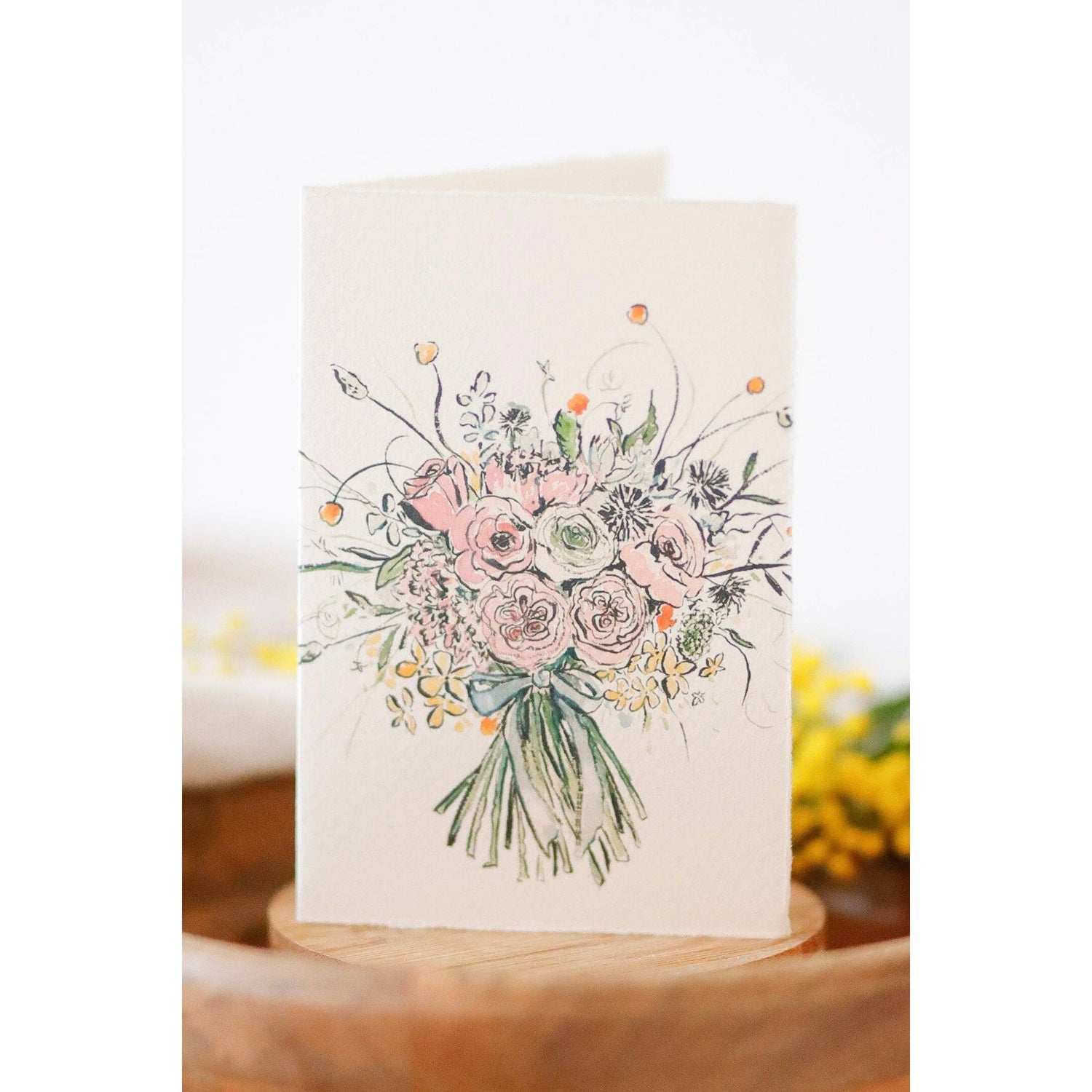 Spring Bouquet Card