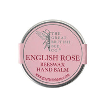 Load image into Gallery viewer, Beeswax Hand Balm - English Rose