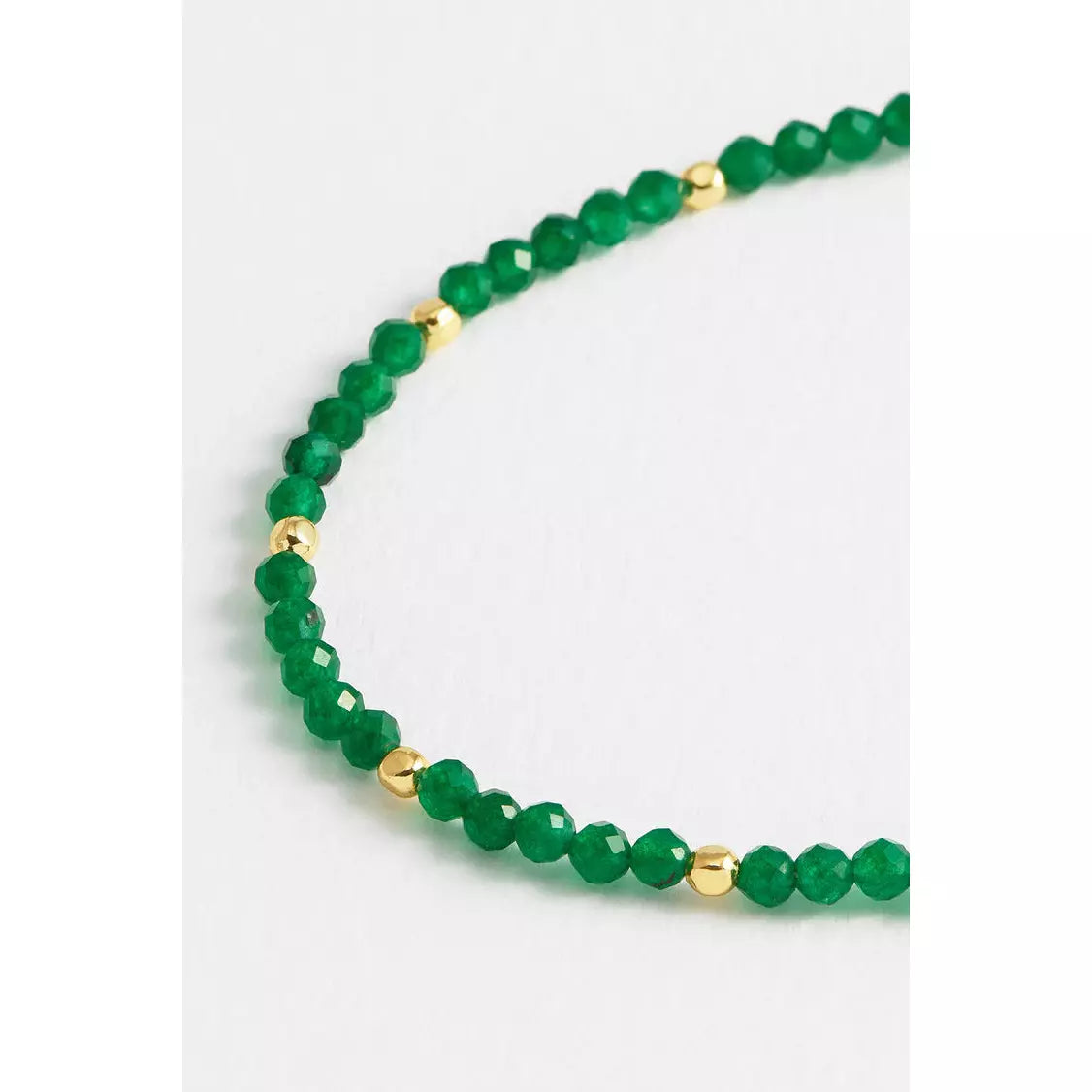 Green Agate Gemstone Amelia Bracelet
