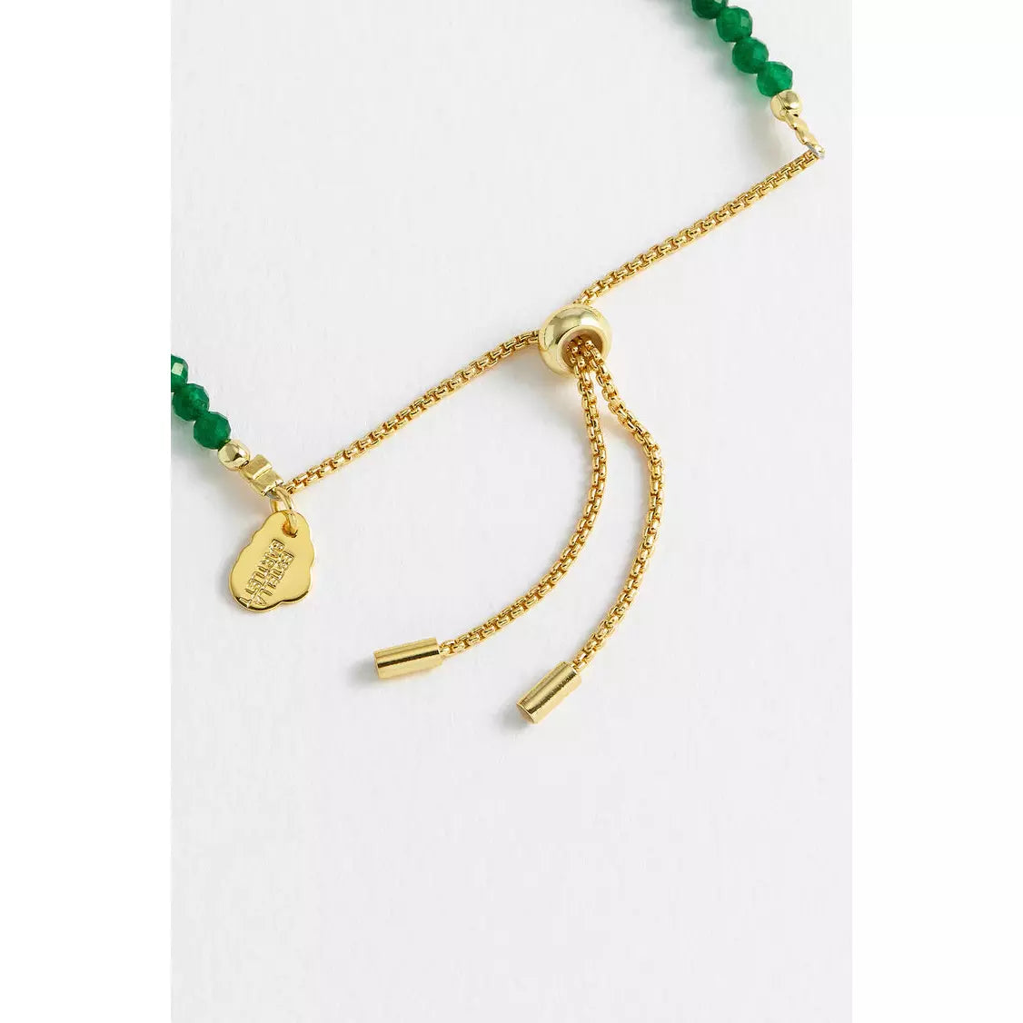 Green Agate Gemstone Amelia Bracelet