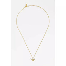 Load image into Gallery viewer, Bee With Sparkly Wings Gold Plated Necklace