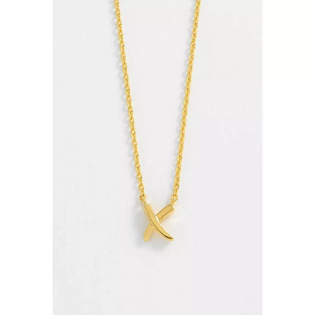 Kiss Gold Plated Necklace