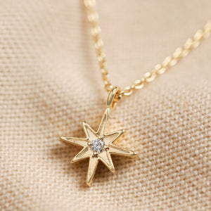 North Star Gold Necklace