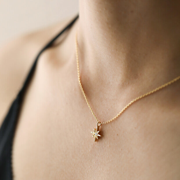 North Star Gold Necklace