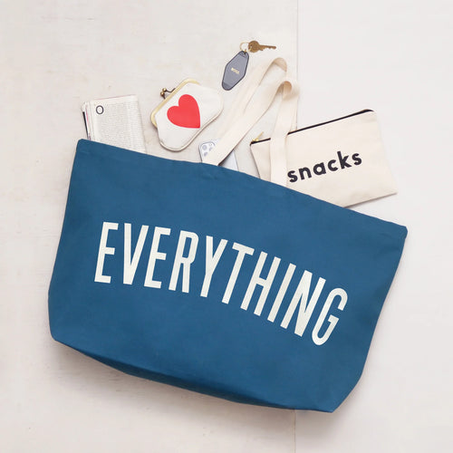 Everything Really Big Blue Bag