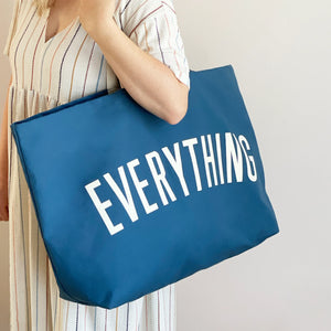 Everything Really Big Blue Bag