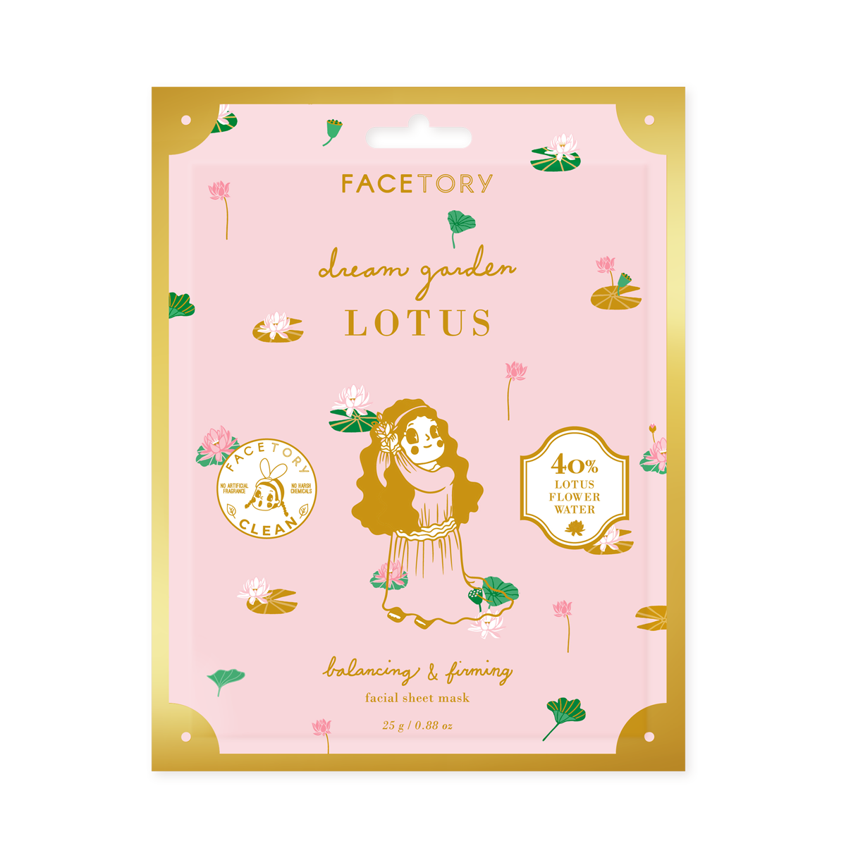 Dream Garden Lotus Biocellulose Mask