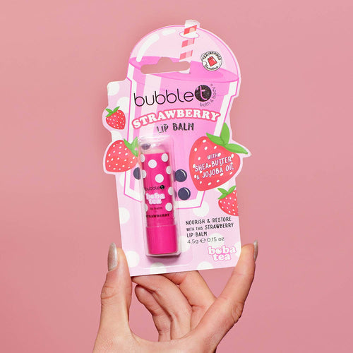 Boba Tea Strawberry Lip Balm