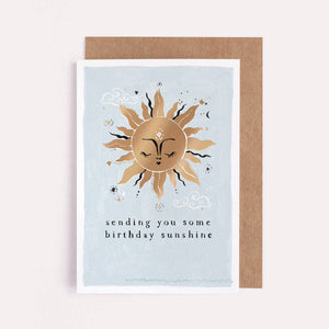 Birthday Sunshine Card