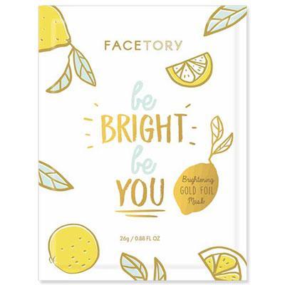 Be Bright Be You Foil Face Mask