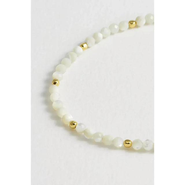 Faceted Pearl Amelia Bracelet