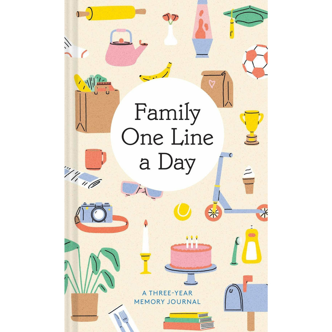 Family One Line A Day: A Three Year Memory Journal