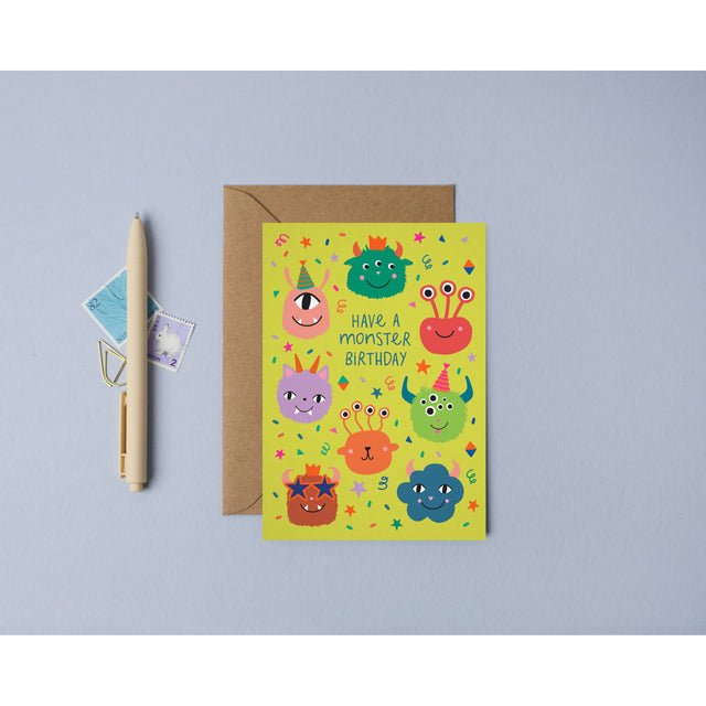 Party Monster Card