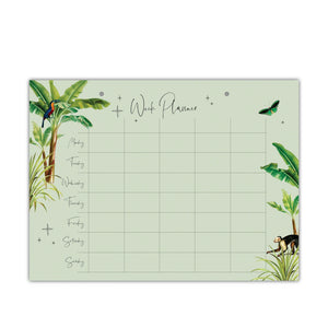 Mighty Jungle Weekly Planner
