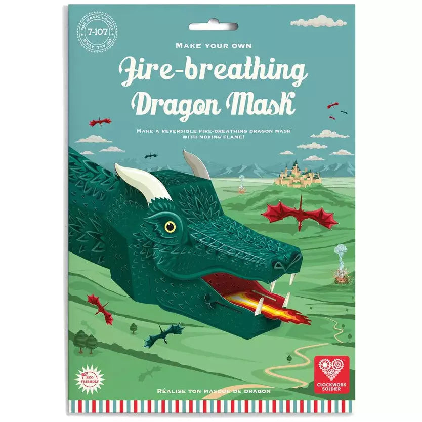Create Your Own Fire Breathing Dragon Mask