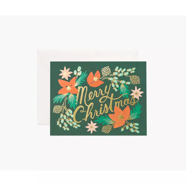 Rifle Winter Green Christmas Cards - Pack of 8