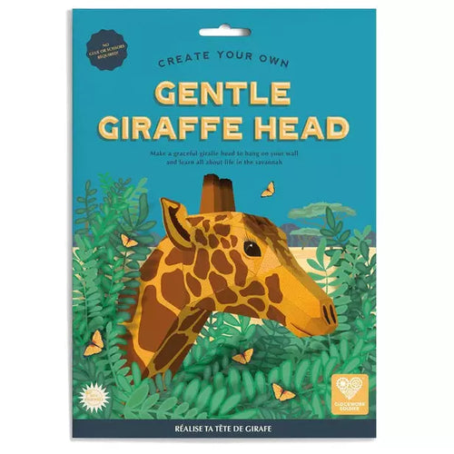 Create Your Own Majestic Gentle Giraffe Head