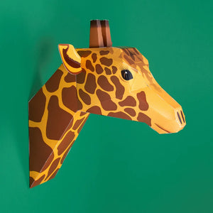 Create Your Own Majestic Gentle Giraffe Head