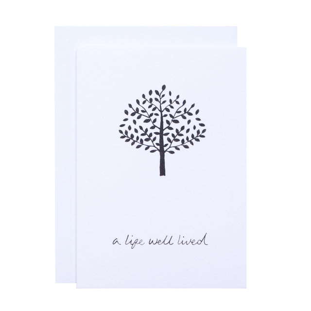 A Life Well Lived Card
