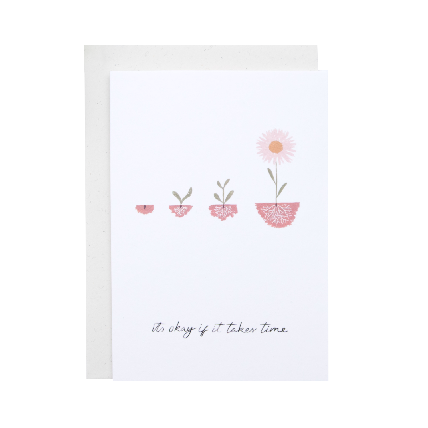 It's Okay If It Takes Time Card