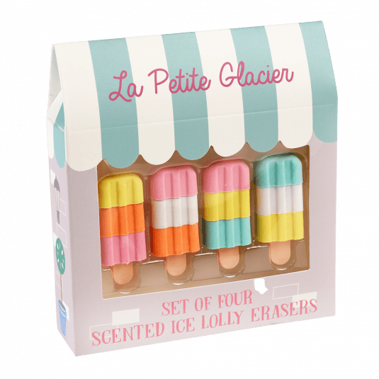 Scented Ice Lolly Erasers