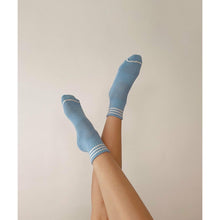 Load image into Gallery viewer, Girlfriend Socks: Parisian Blue