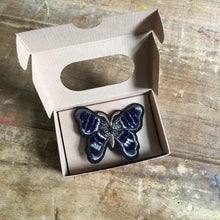Load image into Gallery viewer, Indigo Butterfly Pin