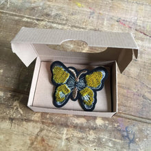 Load image into Gallery viewer, Golden Butterfly Pin