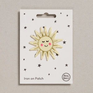 Embroidered Iron On Patch Sunshine