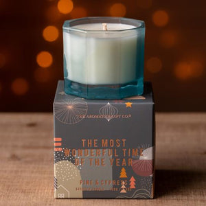 Pine And Cypress Candle - The Most Wonderful Time