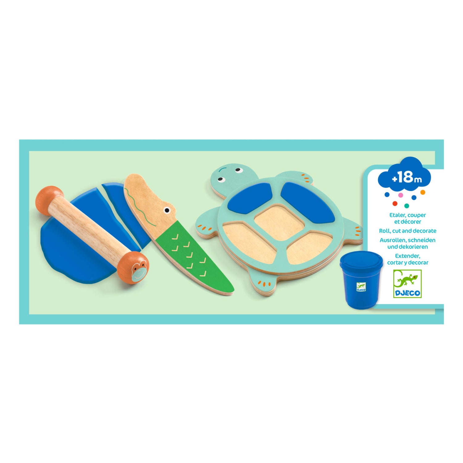 Plasticine Modelling Set - Turtle