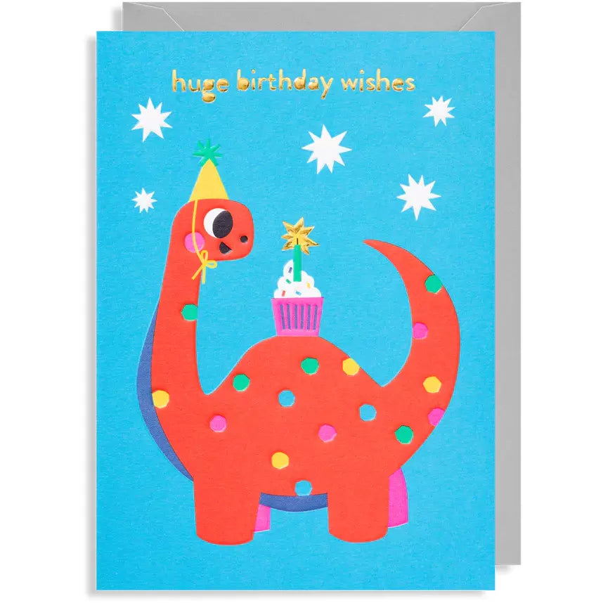 Party Dinosaur Birthday Card