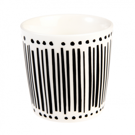 Leena Black Stripe Mug