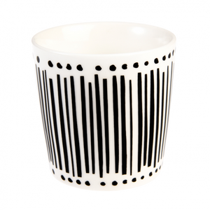 Leena Black Stripe Mug