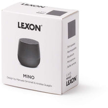 Load image into Gallery viewer, Lexon LA113 MINO Bluetooth Speaker - Gunmetal