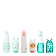 Load image into Gallery viewer, Seashell Bunny Lip Balm Trio
