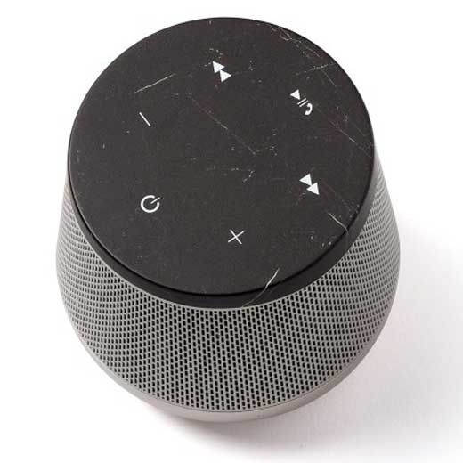 Miami Sound Speaker -  Black Marble Effect